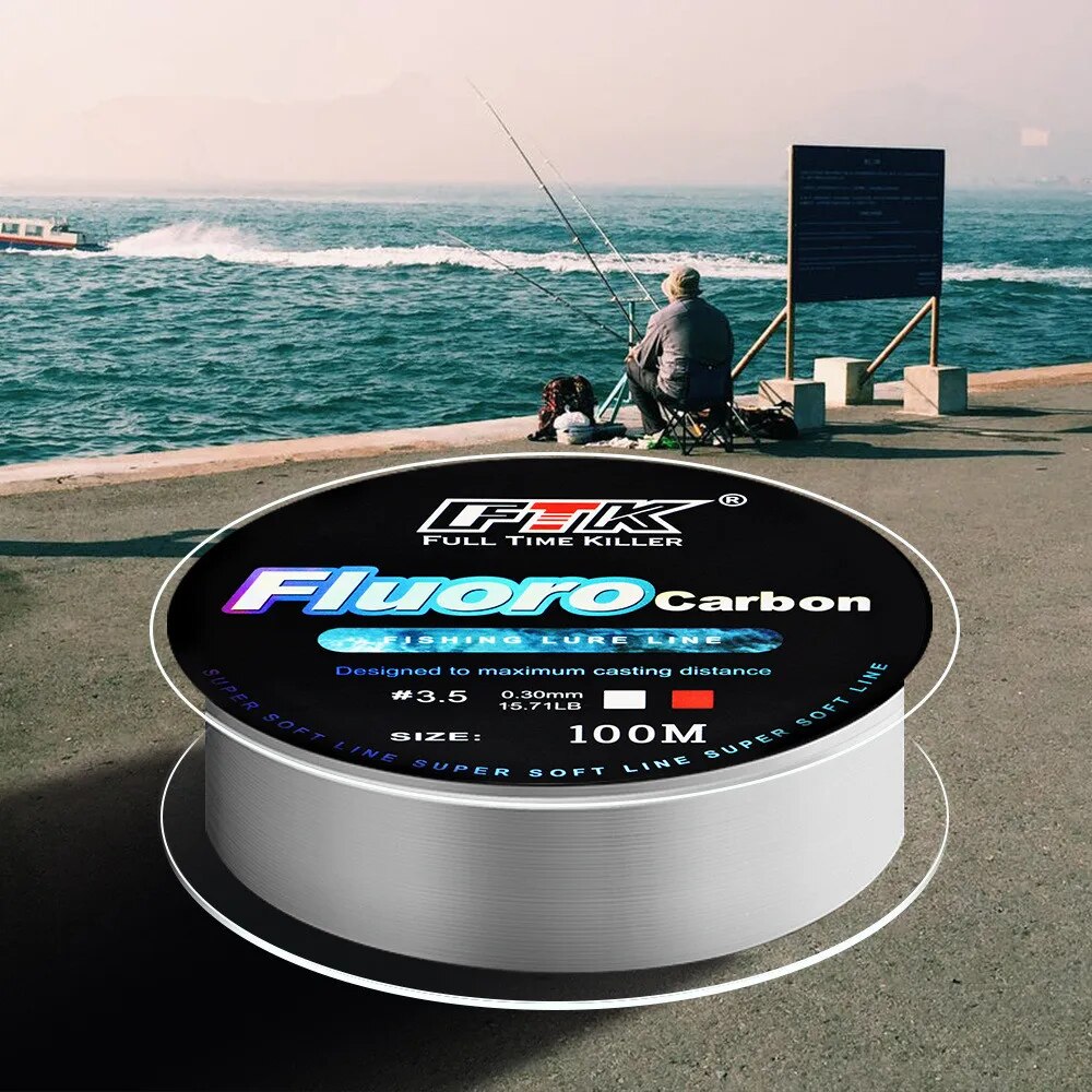 100m Fluorocarbon Bait Fishing - Copolymer Line recension och pris