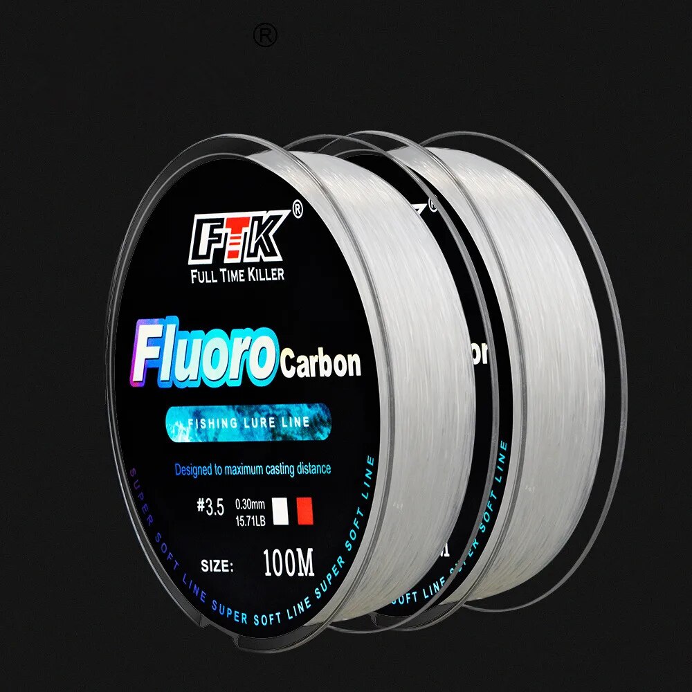 100m Fluorocarbon Bait Fishing - Copolymer Line recension och pris