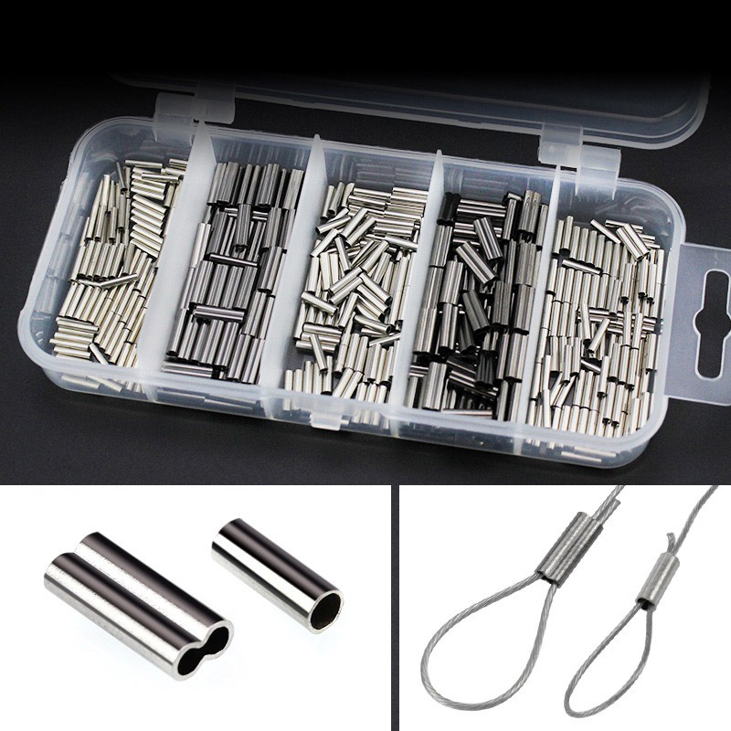 250-500pcs/Box Single/Double B - Fishing Line Box recension och pris