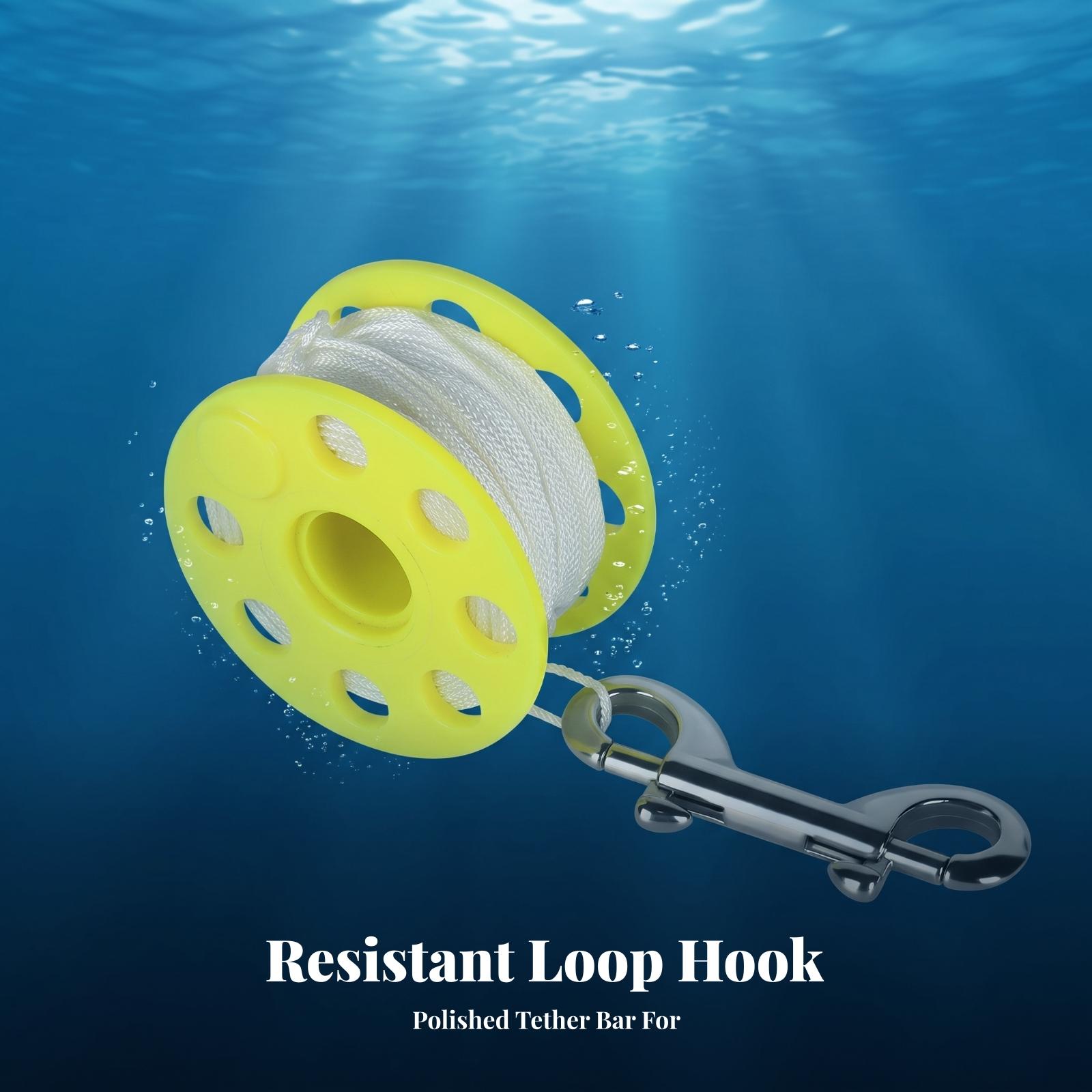 Compact Underwater Diving Spoo - Braided Line recension och pris